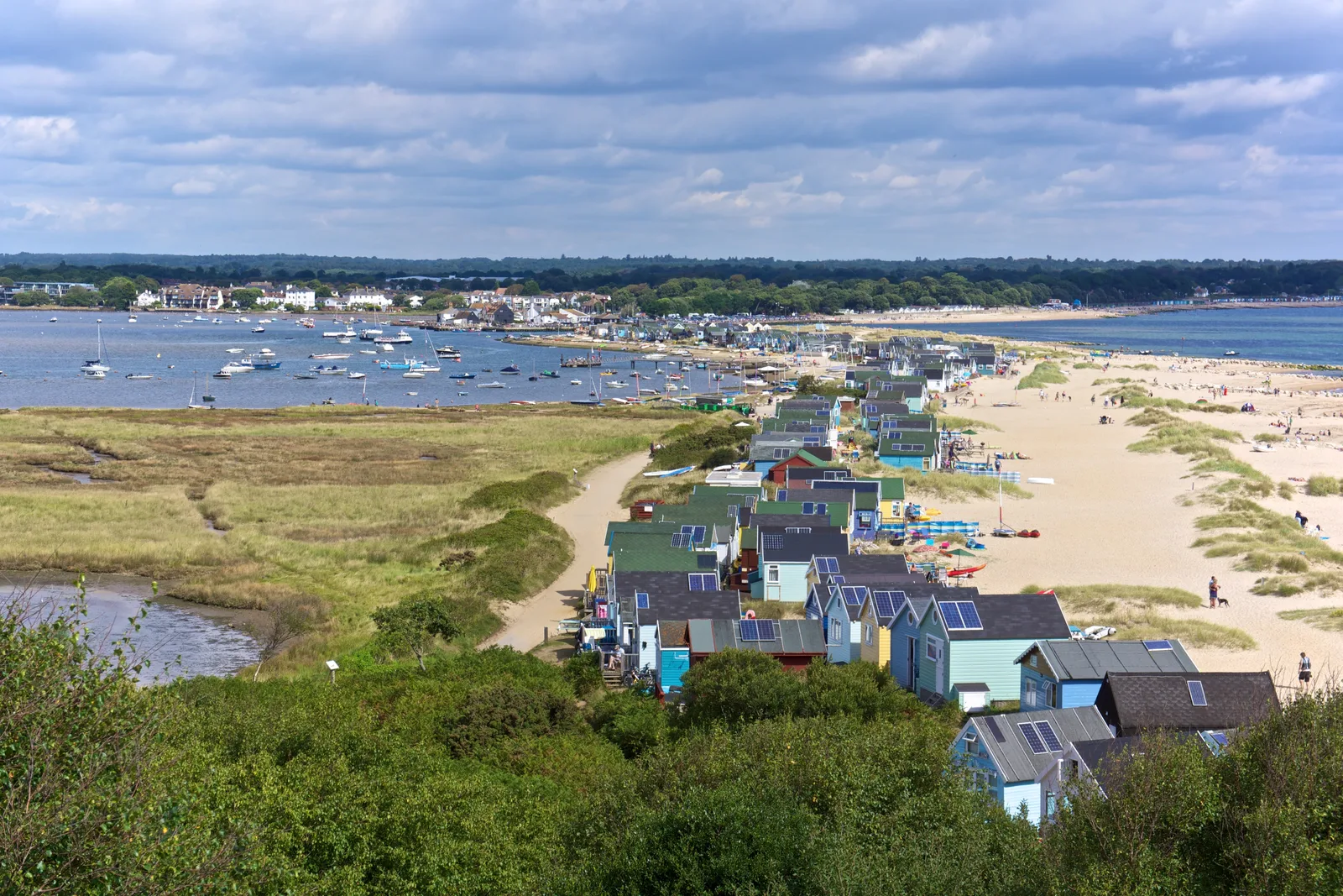 Hengistbury Head Beach and Mudeford Sandbank, Dorset