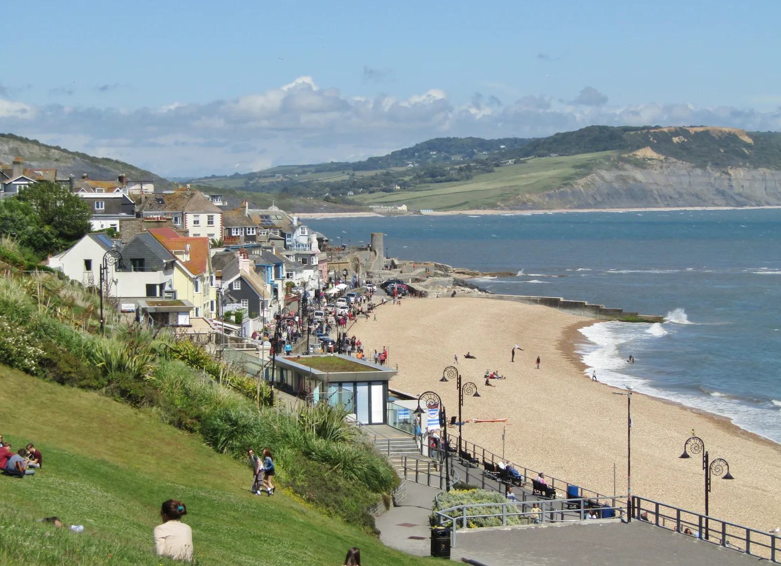 Lyme Regis Front Beach, Dorset